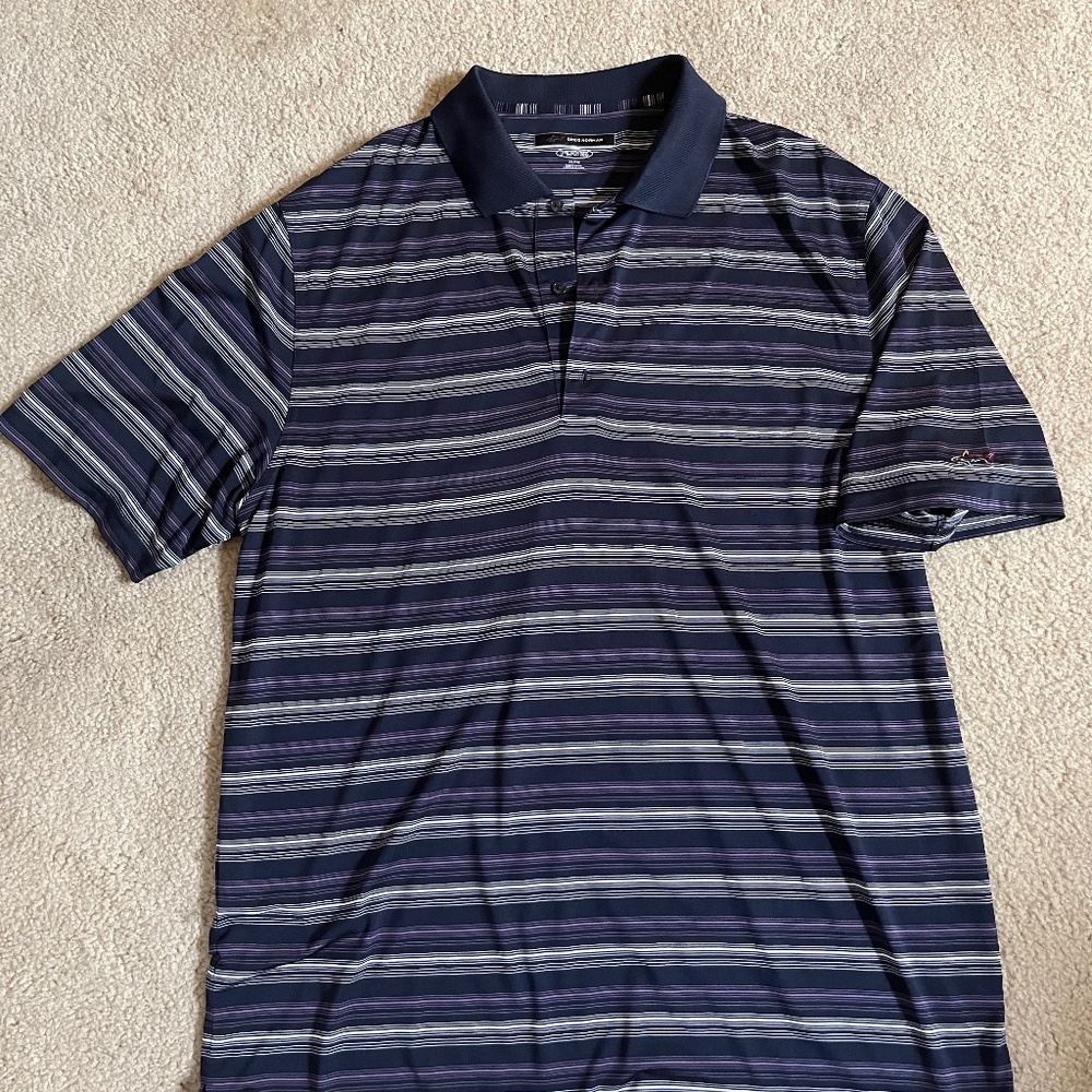Men’s Greg Norman play dry polo shirt size XL